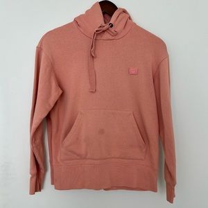 Acne Studio Ferris Face Hoodie in pale pink